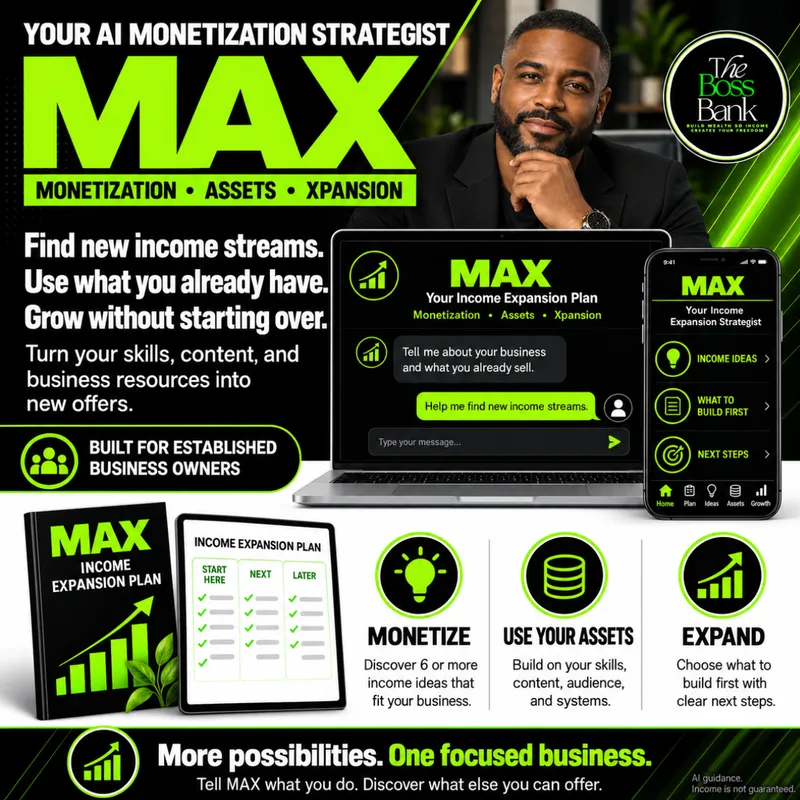 MAX™ Monetization • Assets • Xpansion