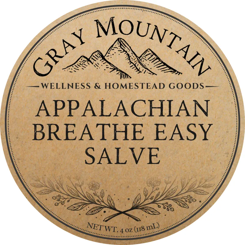 Appalachian Breathe Easy Salve