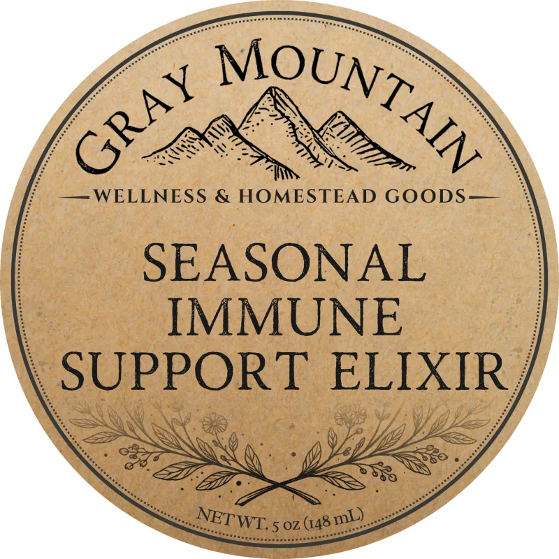 Seasonal Immune Support Elixir