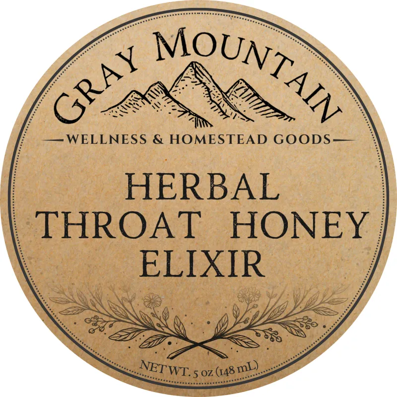 Herbal Throat Honey Elixir