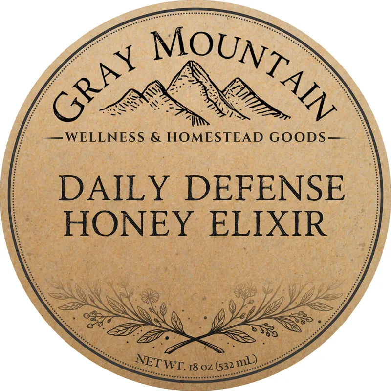 Daily Defense Honey Elixir (Pick-Up Only)