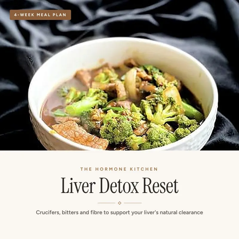 Liver Detox Reset — 4-Week Meal Plan