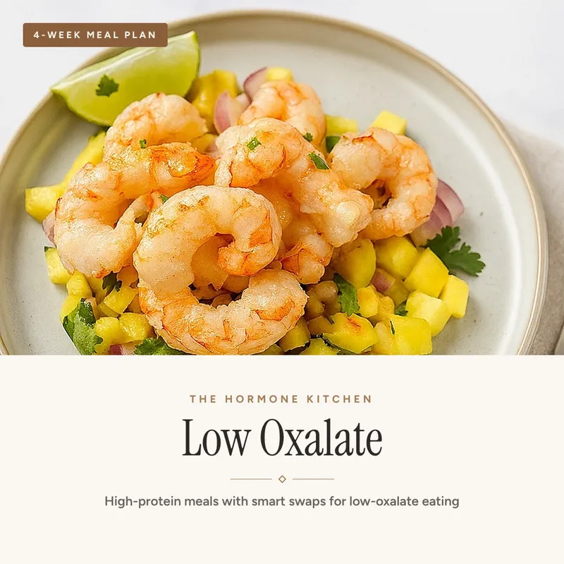 Low Oxalate — 4-Week Meal Plan