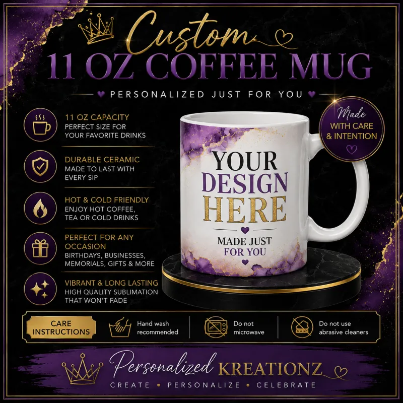 Custom 11 oz Coffee Mug