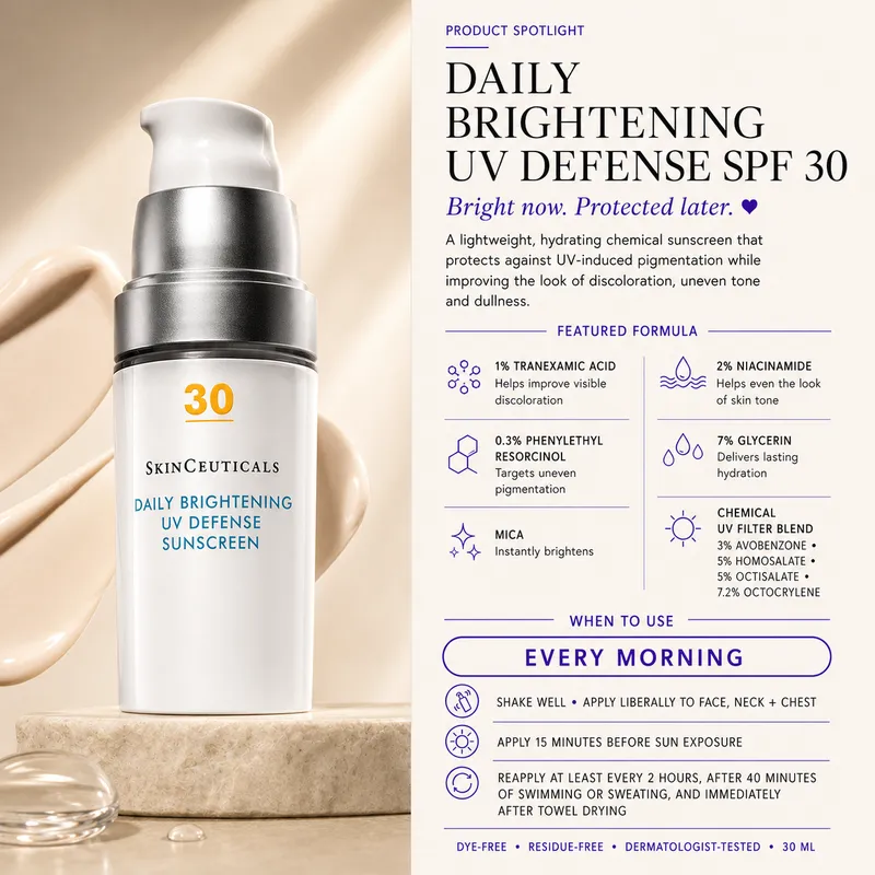 Daily Brightening UV Defense SPF 30