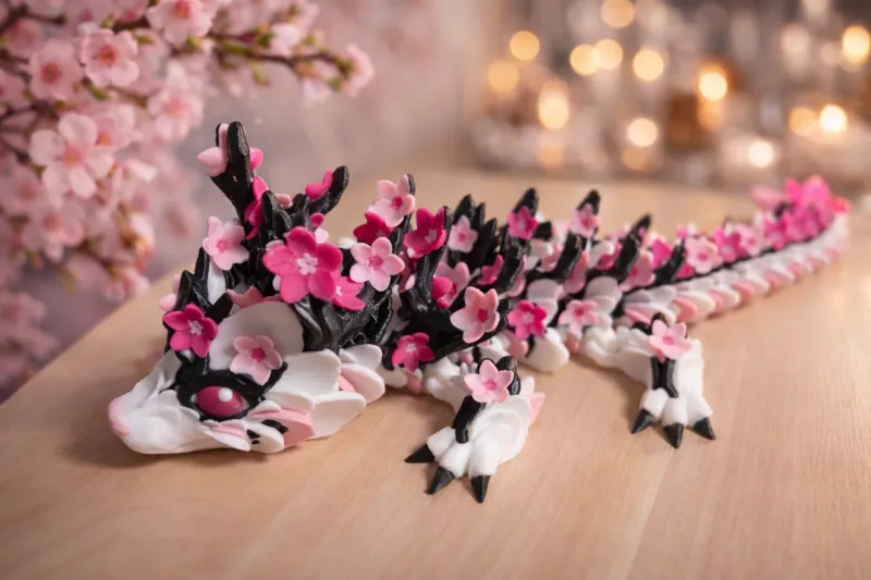 Cherry Blossom Dragon