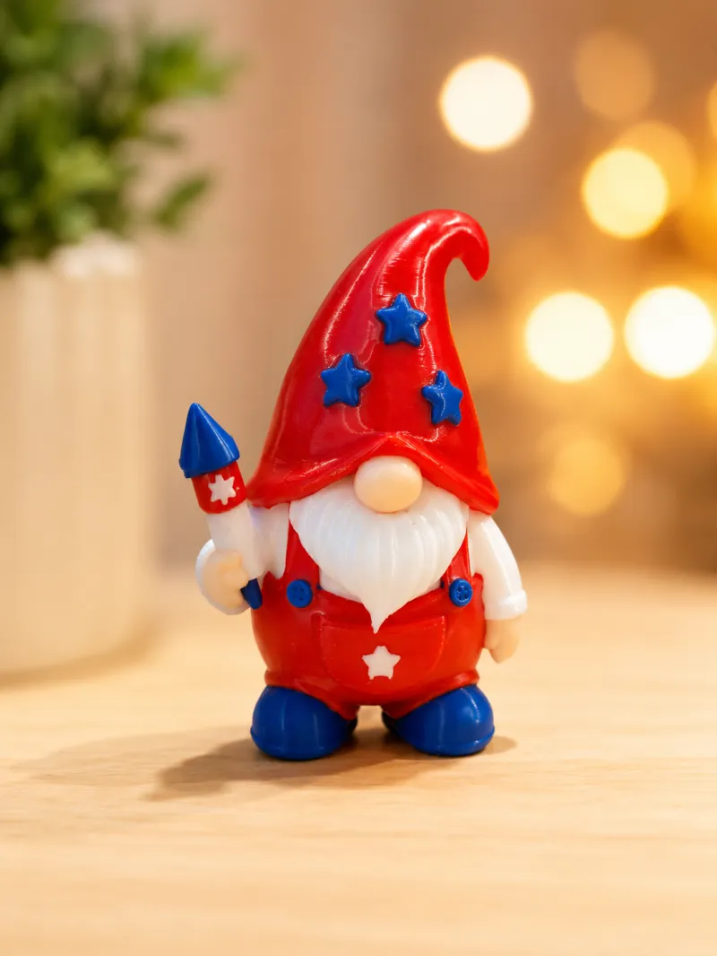 Independence Day Gnome Collectible