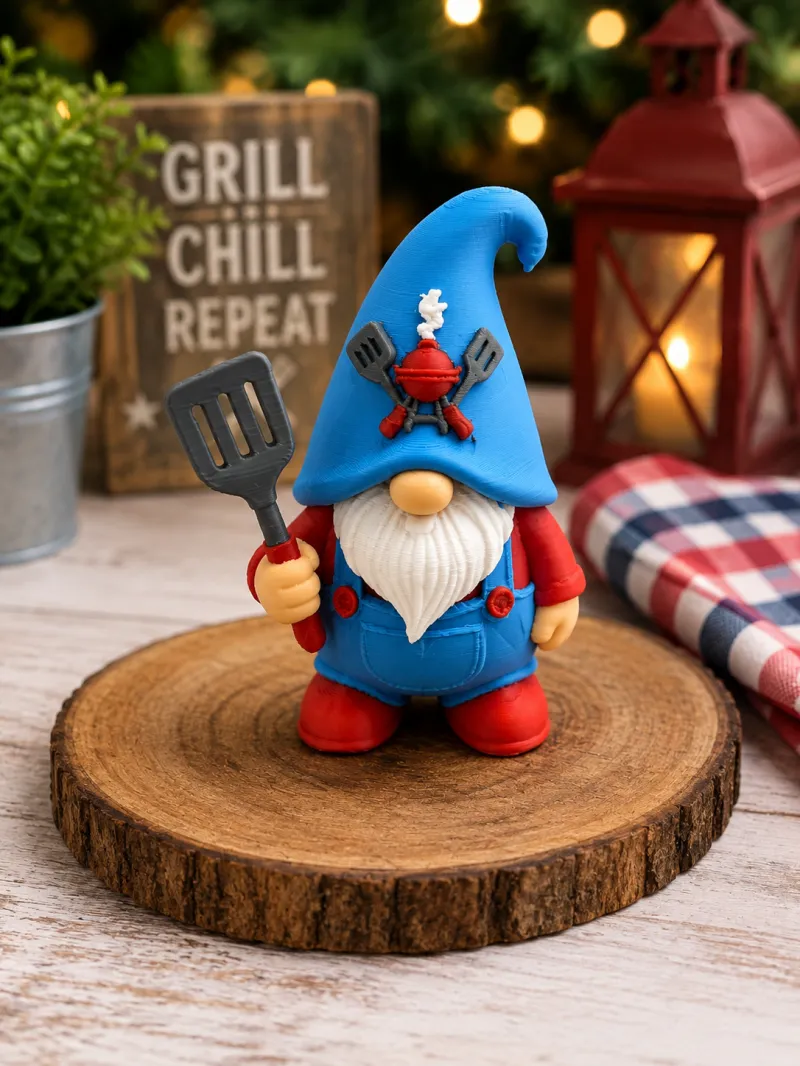 Barbecue Gnome July 26 Collectible