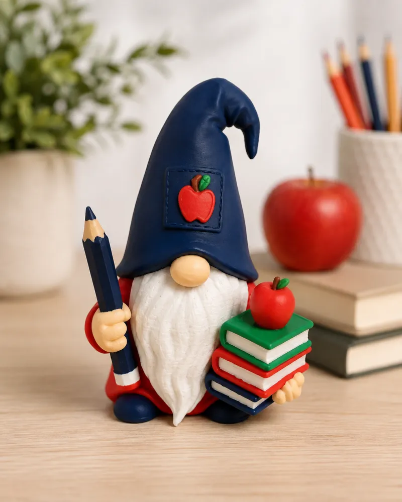 Back to School Gnome Collectible