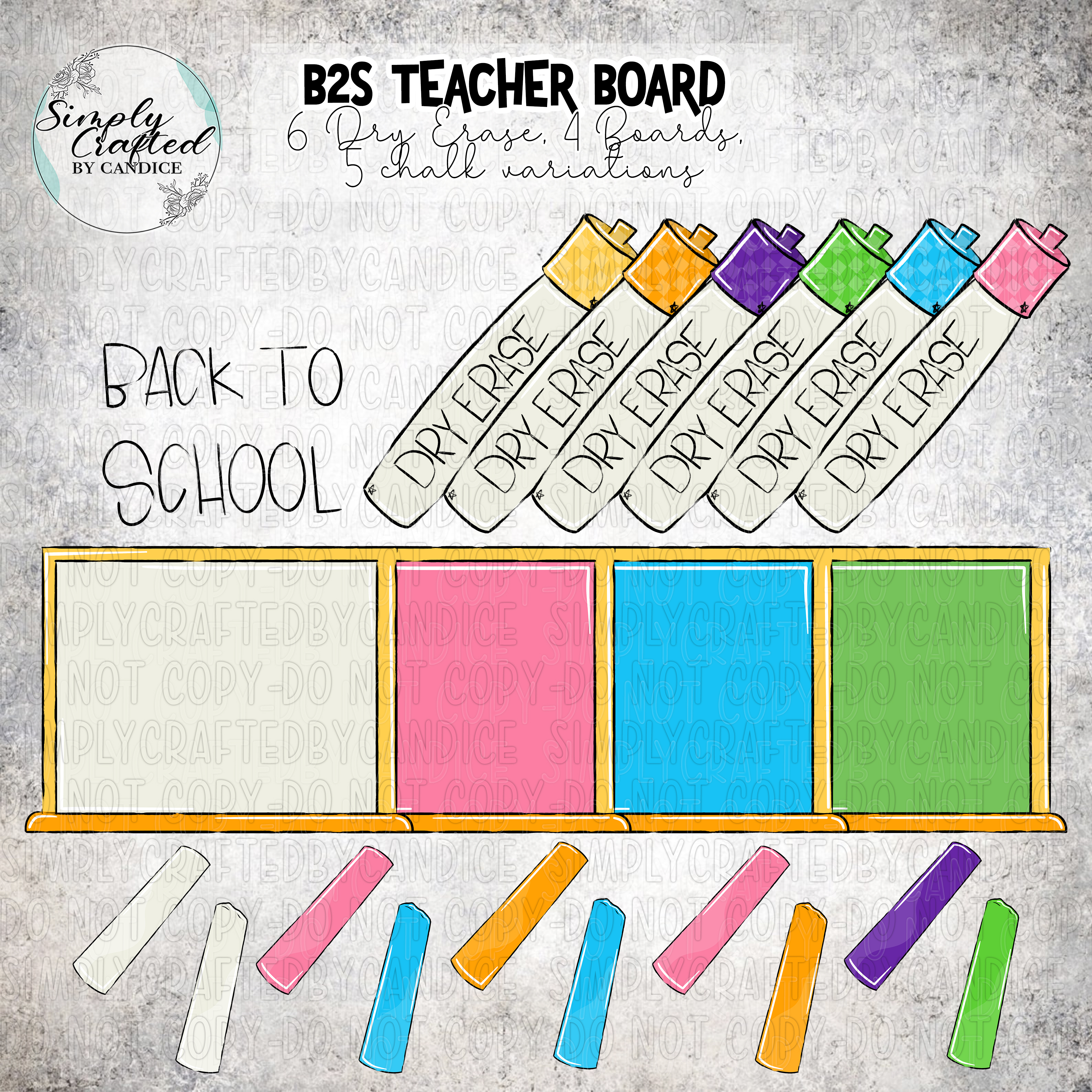 Back to School 2025 Clipart Bundle