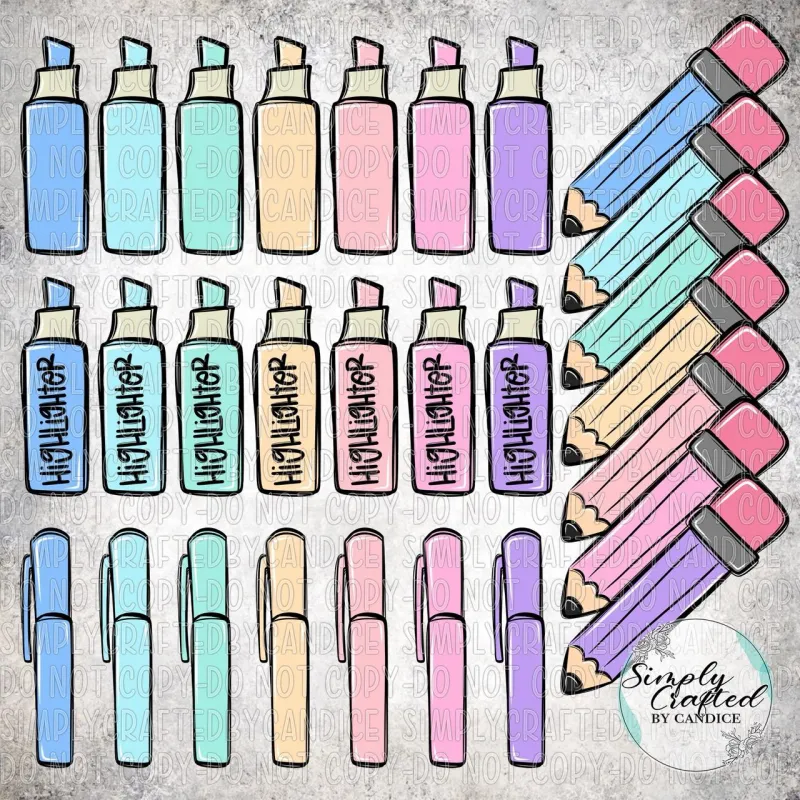 Back to School 2026 Clipart Bundle