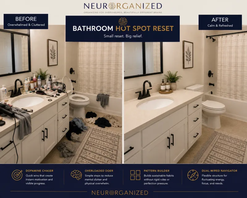 Bathroom "Hot Spot" Reset