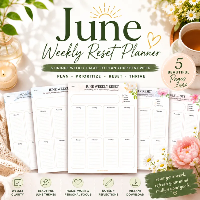 June 2026 Themed Weekly Reset