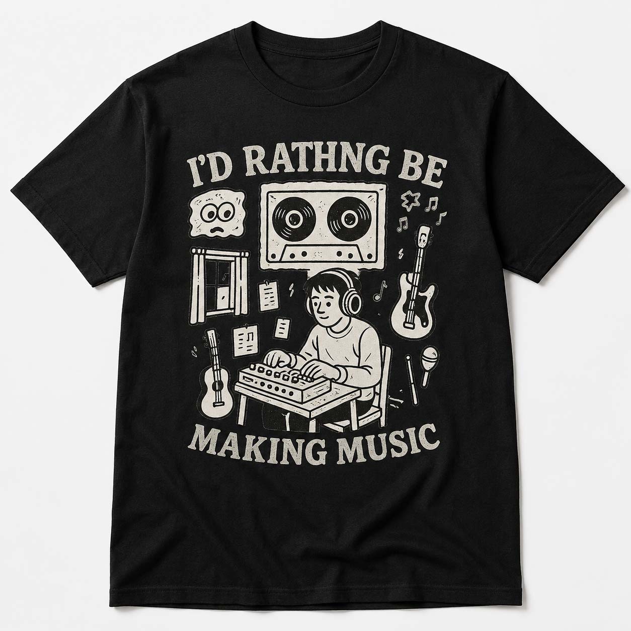 I'd Rather Be Making Music T-Shirt