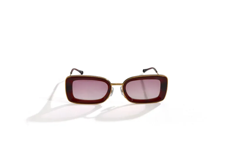 Matsuda M3124 Low-Profile Rectangular Frame