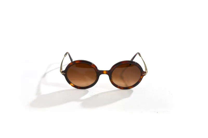 Matsuda M2030 Round Wire-Rim Sunglasses