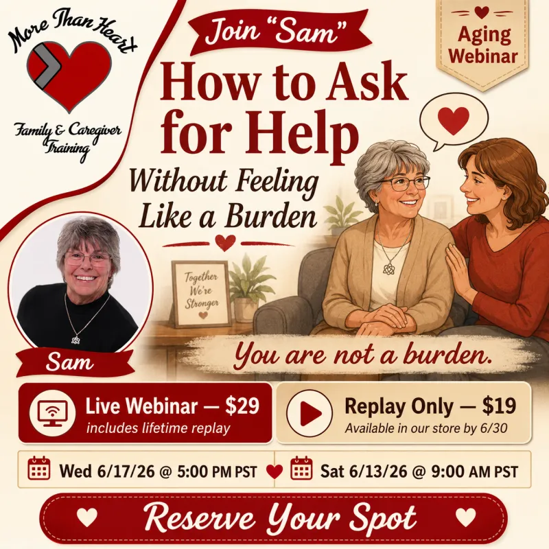Aging; How to Ask for Help June 17, 2026