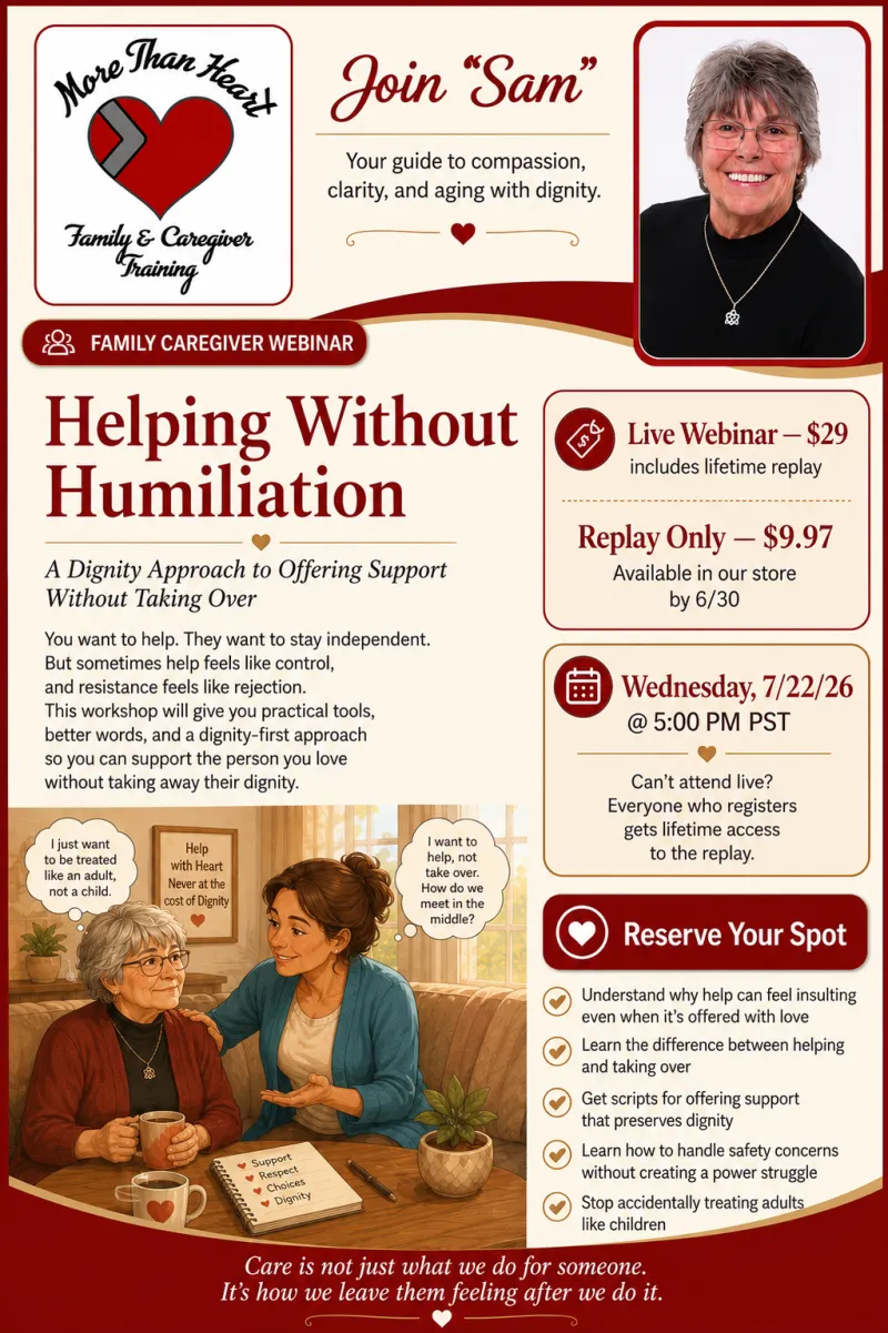 July Helping Without Humiliating