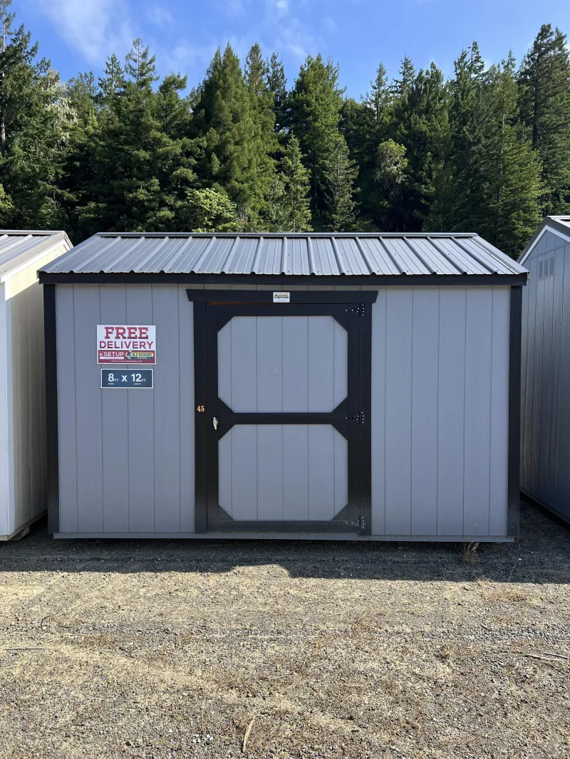 8x12 Utility Shed - Lot #45