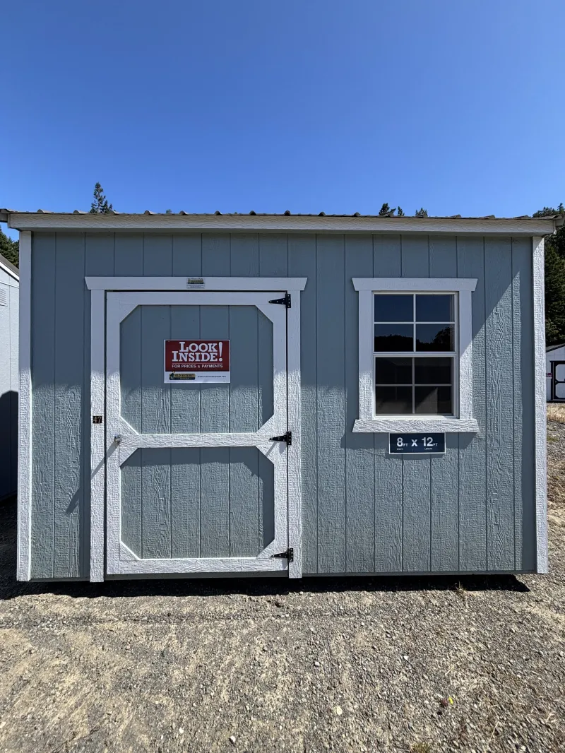8x12 Utility Shed - Lot #47