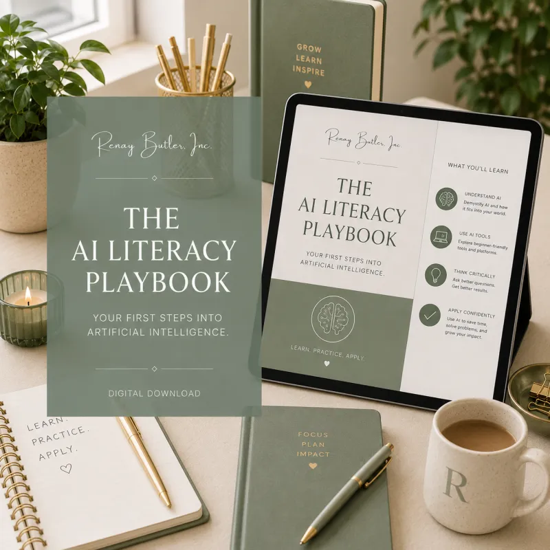 The AI Literacy Playbook: Your First Steps Into Artificial Intelligence