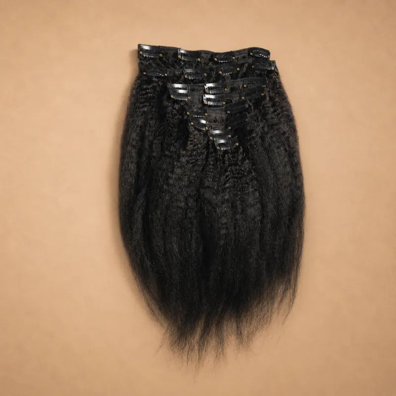 Textured Volume and Length Enhancing Clip-Ins