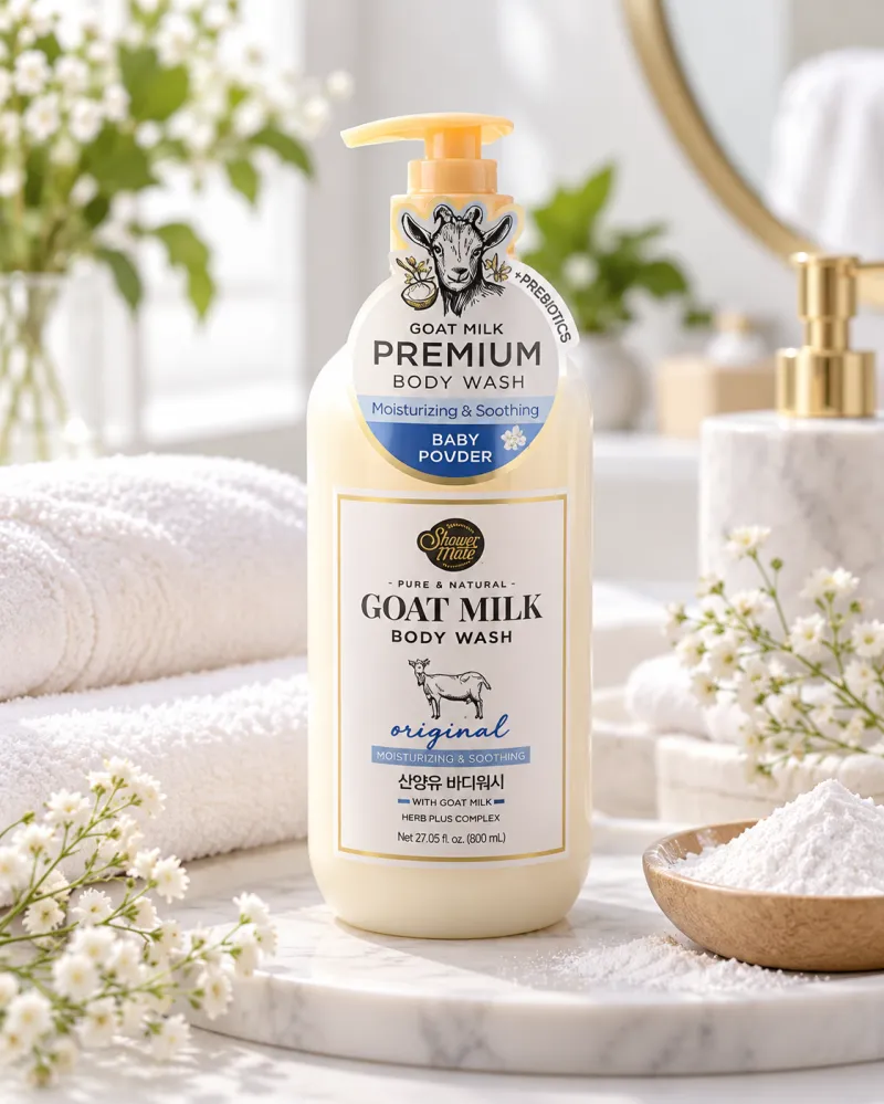 Goat Milk Body Wash – Original / Baby Powder