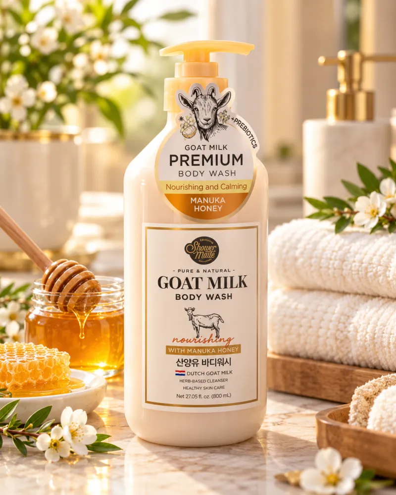 Goat Milk Body Wash – Manuka Honey