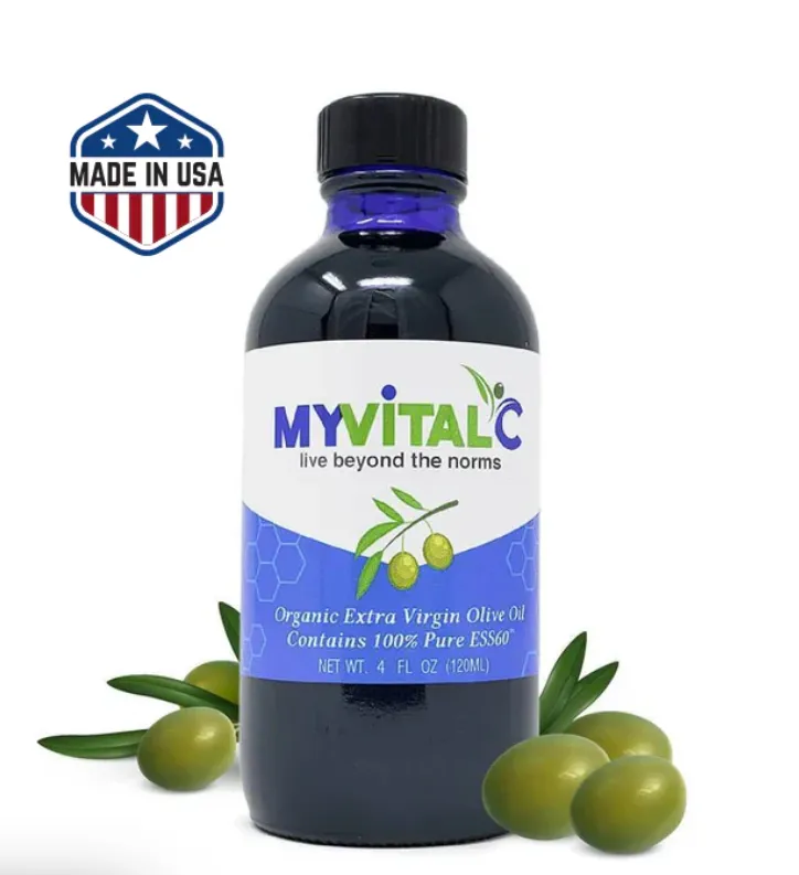 MyVitalC ESS60 in Olive Oil Extra Virgin Organic, 120ml