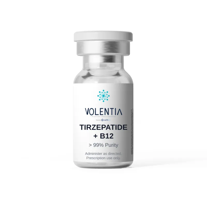 Tirzepatide + B12 (34mg/2mg, 2mL) 17 mg / 1 mg per mL