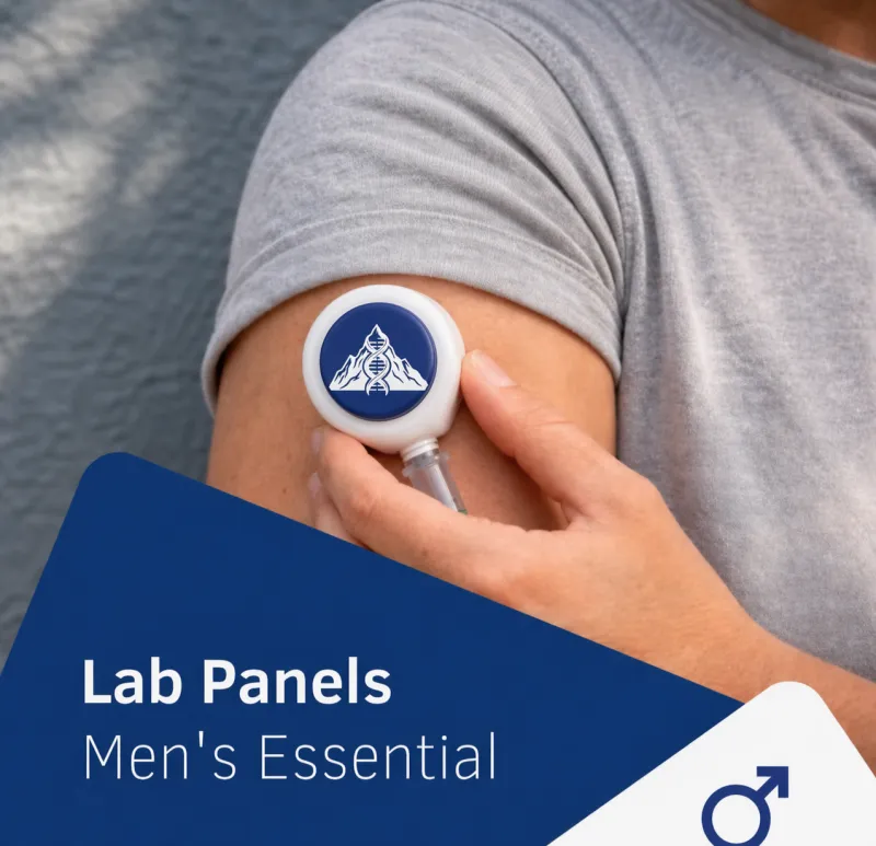 Lab Panels - Men’s Essential (Home Kit Included)