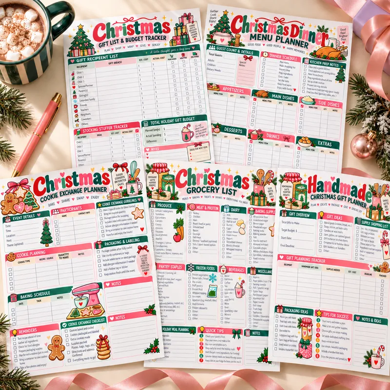 Christmas Planning Bundle