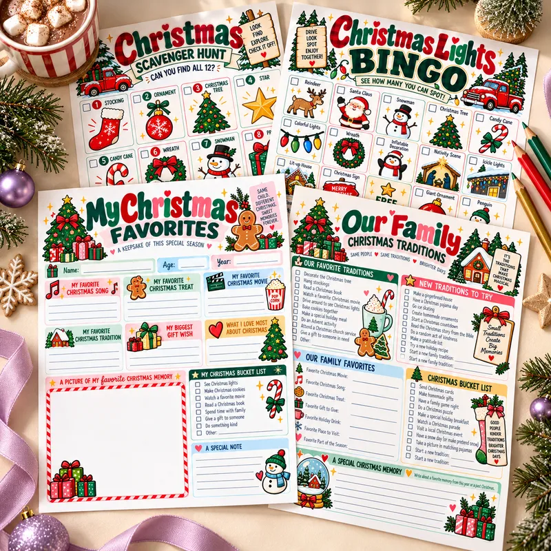 Family Christmas Fun & Memories Bundle