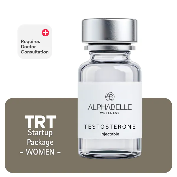 TRT Women's Startup Package (Consult, Labs, Cypionate 200mg/mL 10mL)