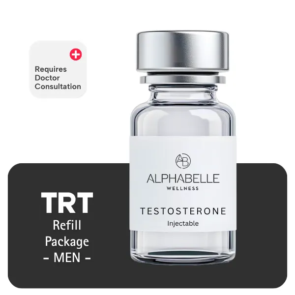 TRT Men's Refill Only Package 60 days (Cypionate 200mg/mL 10mL + Anastrozole 24×1mg)