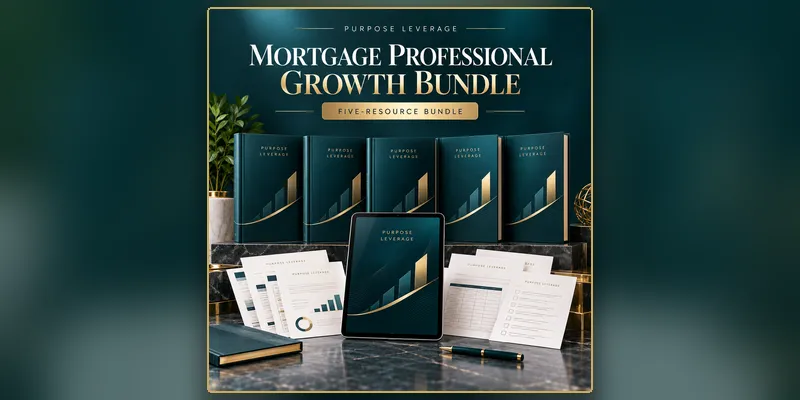 Purpose Leverage Mortgage Professional Growth Bundle: all five included resources