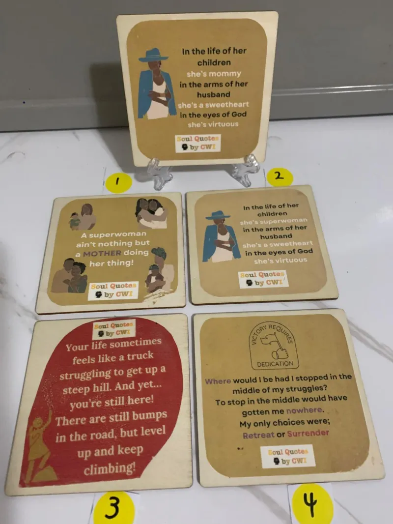 Inspirational Coasters Women Coasters 2