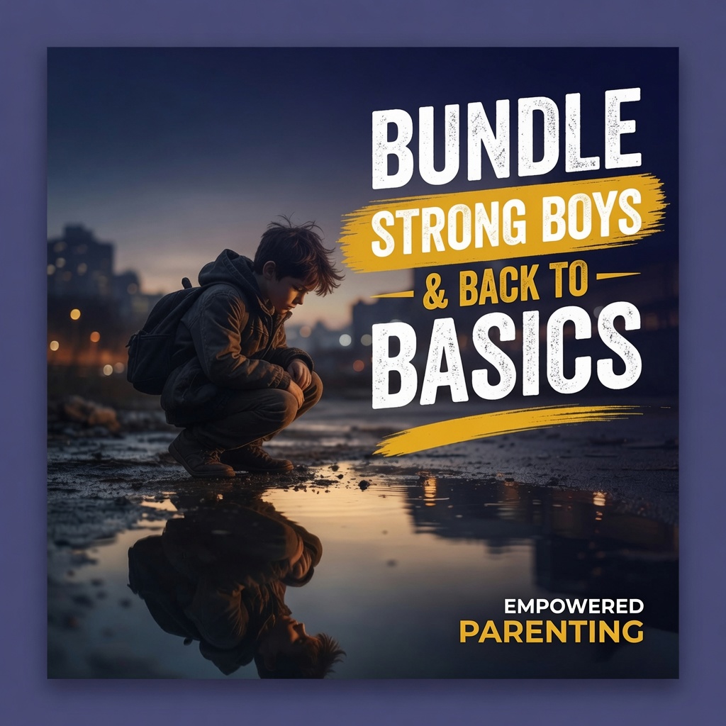 Raising Strong Boys Into Strong Men + Back to Basics Bundle - (Online Course)