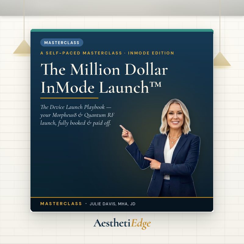 Masterclass! Million Dollar InMode Devices Launch + Articulations & Playbook!