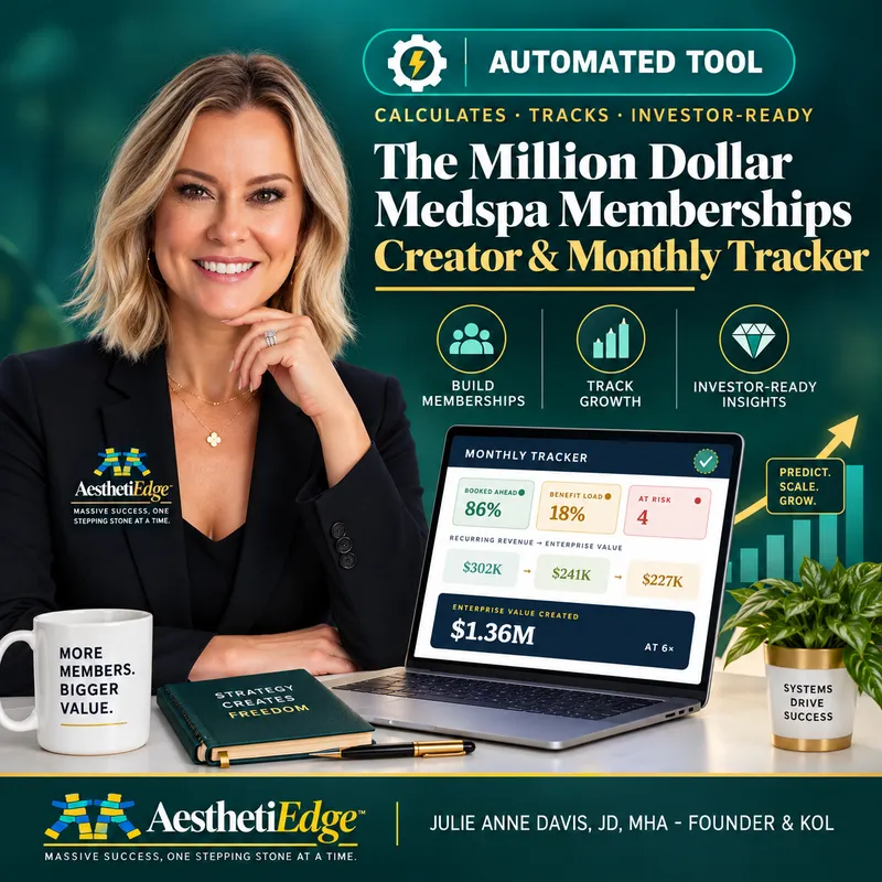 🛠️Success Tool! Automated Medspa Memberships Creator and Monthly Tracker!