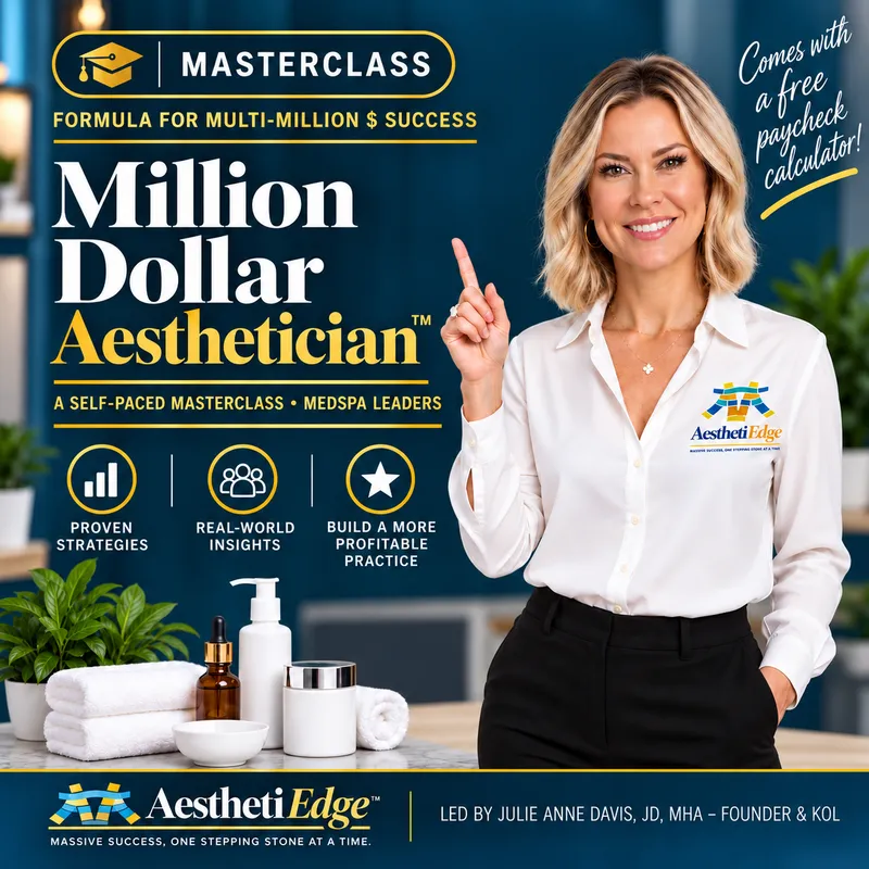 🎓Masterclass! The Million Dollar Aesthetician + Automated Paycheck Calculator