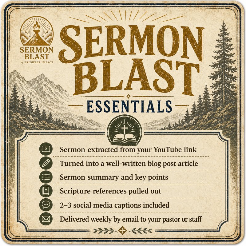 Sermon Blast
