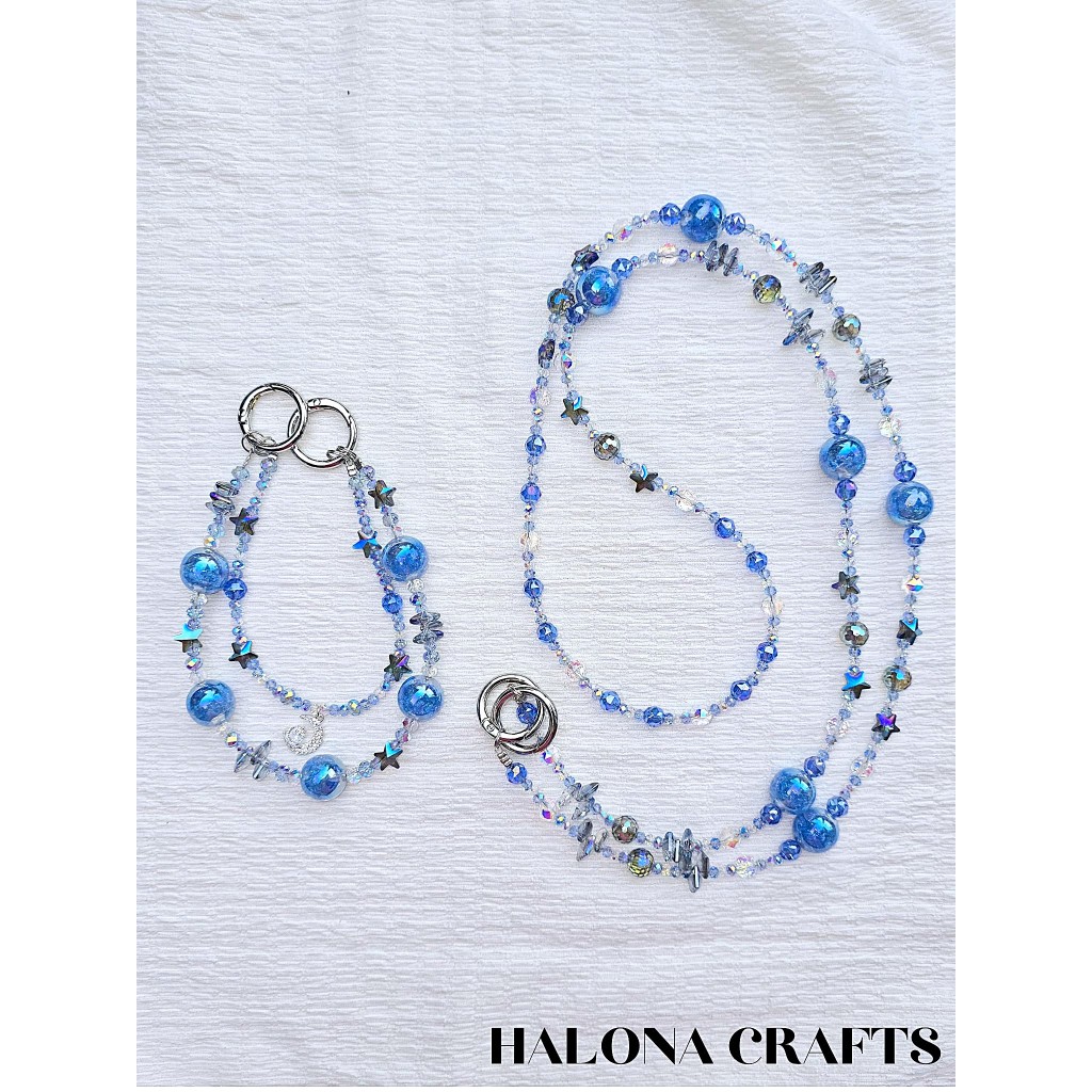 (PDT001D)*Ready Stock* 38 Int'l Women's Day | DIY Mobile / Bag Crystal Strap | Charm | Keychain | Bundle Set | Gift | Bir