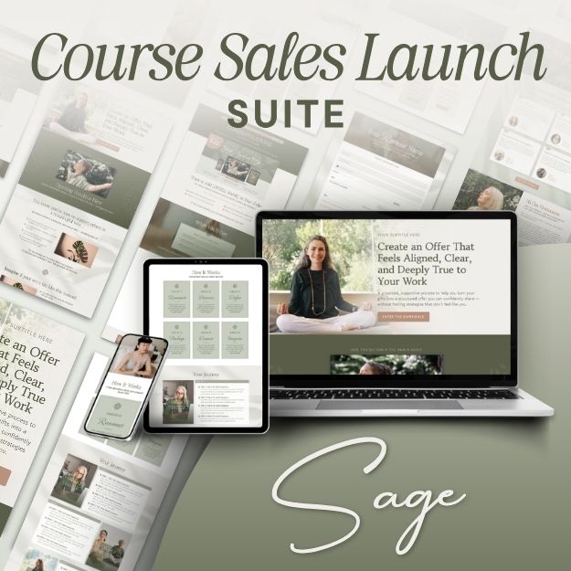 Sage » Course Sales Launch Suite
