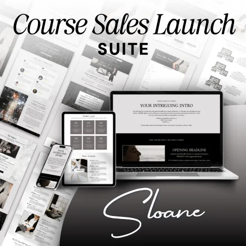 Sloane » Course Sales Launch Suite