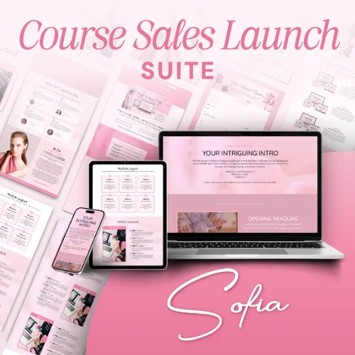 Sofia » Course Sales Launch Suite
