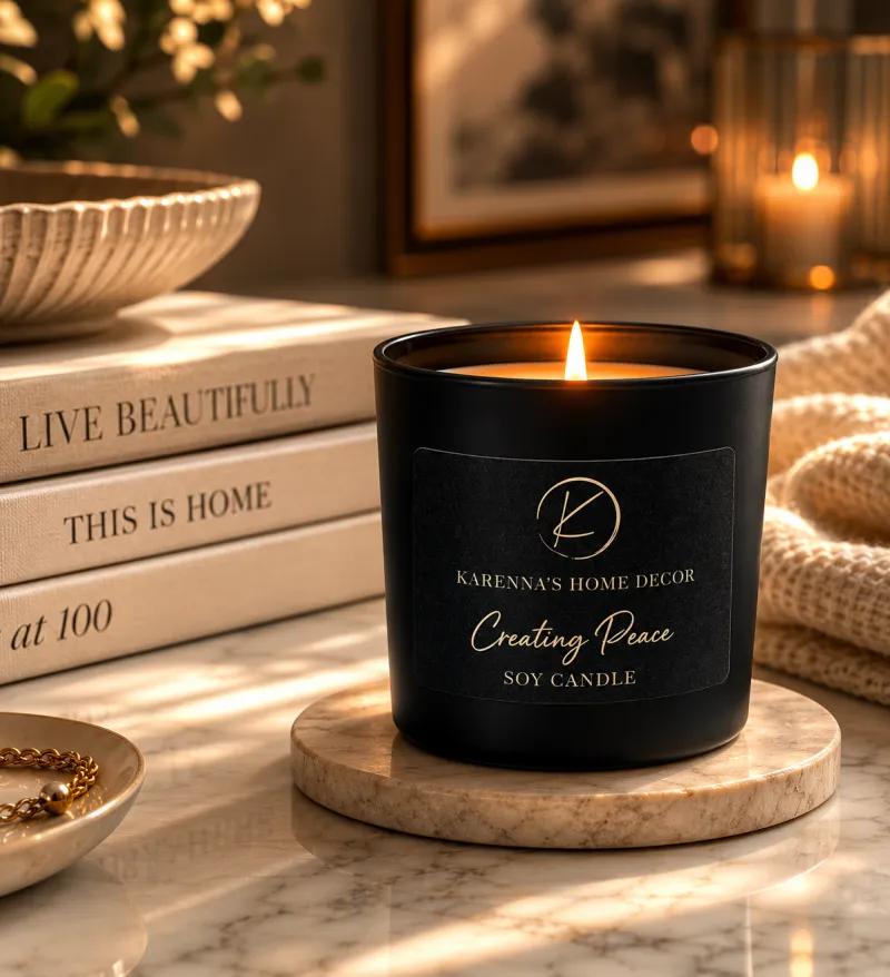 Creating Peace Candle (Shipping Included)