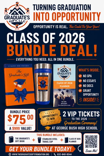 The Graduate's Gift Class of 2026 TRIO Bundle 