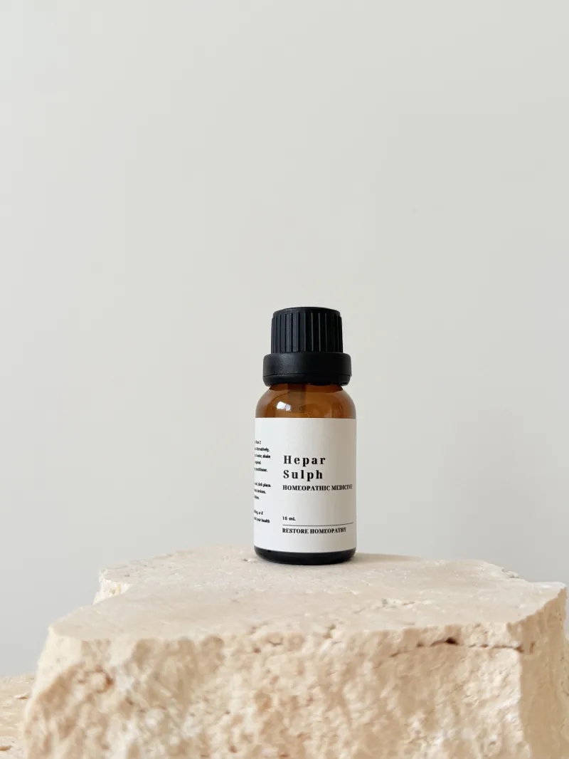 Hepar Sulph - Homeopathic Remedy
