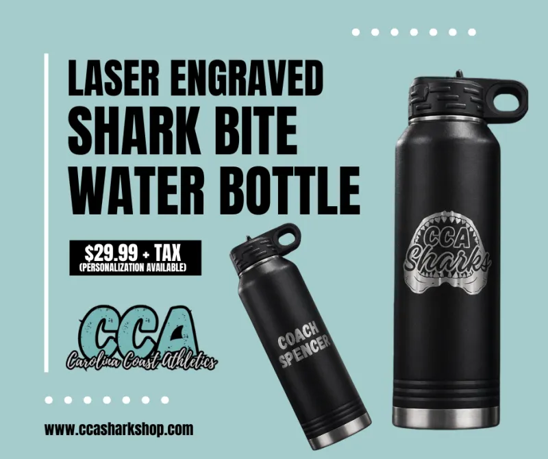 Shark Bite Water Bottle
